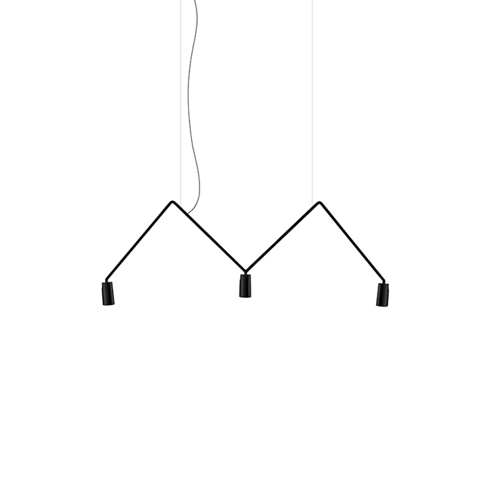 DABLIU Spot 40 hanglamp, zwart